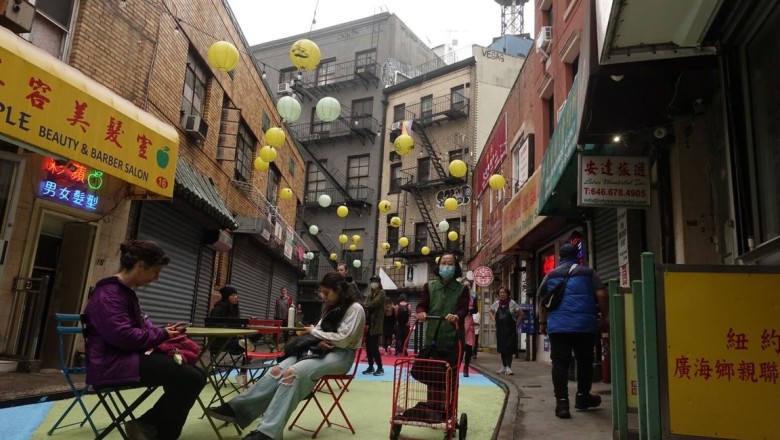 Some NYC business corridors participating in Open Streets
did better than before pandemic