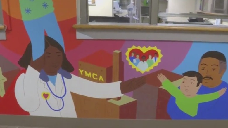 Hospital mural highlighted in new book
