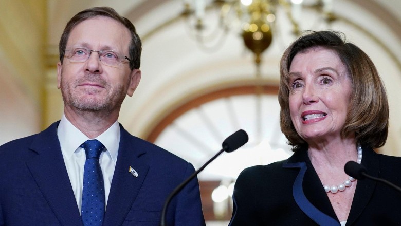 Pelosi, Schumer invite Herzog to address Congress for Israel’s 75th anniversary in 2023