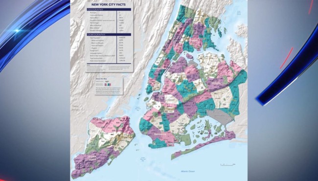 New York City releases 2022 edition of neighborhood
map