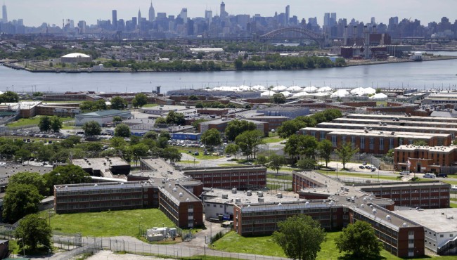 Rikers can continue to be operated by NYC, judge
rules