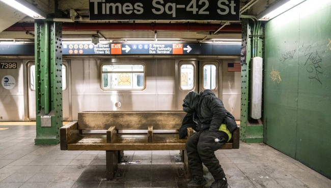 Subway crime surge highlights New York’s growing mental
health crisis