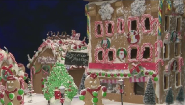 'It’s a celebration of New York' in gingerbread
houses