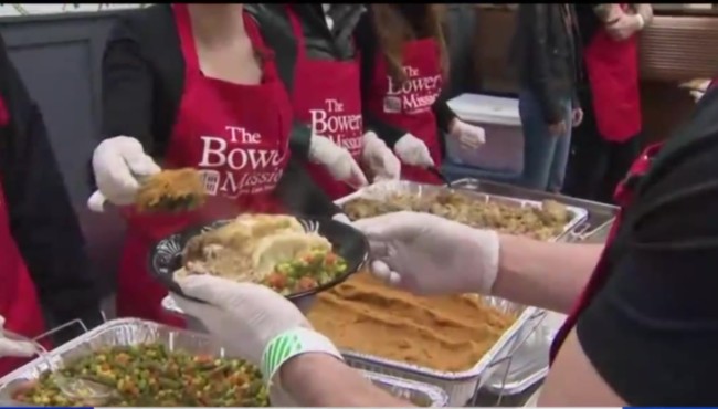 The Bowery Mission will serve hundreds of New Yorkers
Thanksgiving dinner